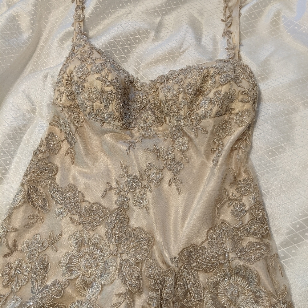 Lace Overlay Dress with Jacket ~ XXS